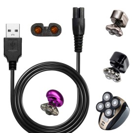 MAWAER Universal Head Shaver Power Charger Cord Compatible with Skull SHAER FreedomShaver and Some Brands., Head Shaver Charger Cord for Many Brands