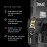 Everlast Elite 2 Boxing Gloves, Pro Training Gloves for Men and Women, Secure Fit Hook and Loop Closure & Ventilation, Heavy Bag & Speedbag Training (14 oz, Black/Gold)