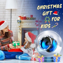 MAGICYOYO V3 Responsive Yoyo for Kids Beginners , Professional Yoyo for Adult, Dual Purpose Metal Yo-Yo with Replacement Bearing + 12 Yoyo Strings, Bearing Removal, Axle, Yoyo Case (Black Blue)