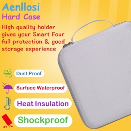 Hard Storage Case Compatible with GiiKER Smart Four 3D AI-Powered 4 in a Row Game,Protective Organizer for Strategy Board Games & Accessories by Aenllosi(Case Only)