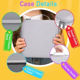 Hard Storage Case Compatible with GiiKER Smart Four 3D AI-Powered 4 in a Row Game,Protective Organizer for Strategy Board Games & Accessories by Aenllosi(Case Only)