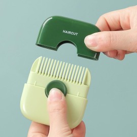 Gopkuniw 2 in 1 Hair Trimmer - Multifunctional Mini Bangs Trimmer & Razor Comb Cutter