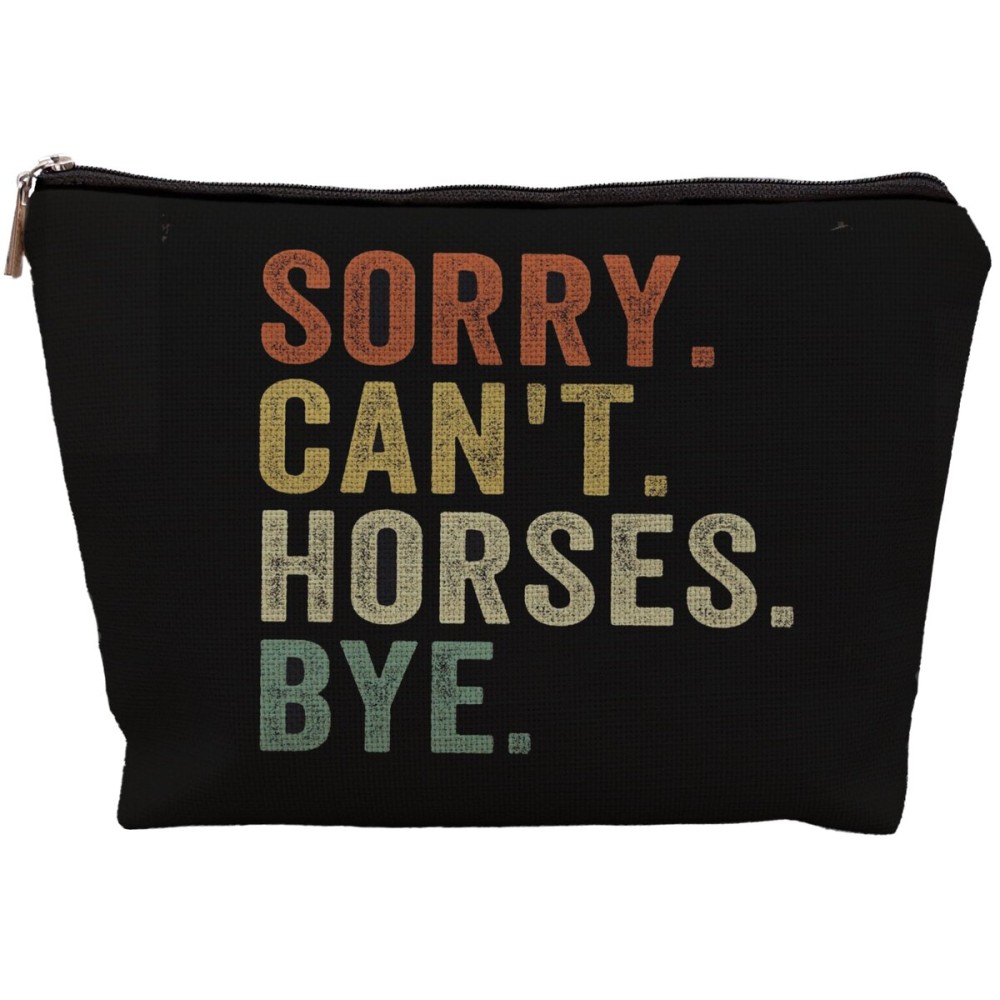 uinwk Horse Lover Cowgirl Rodeo Makeup Bag - Funny Gifts For Horse Lovers