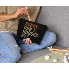 uinwk Horse Lover Cowgirl Rodeo Makeup Bag - Funny Gifts For Horse Lovers