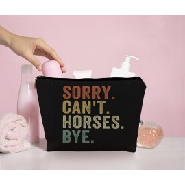 uinwk Horse Lover Cowgirl Rodeo Makeup Bag - Funny Gifts For Horse Lovers