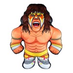 Bleacher Creatures WWE Ultimate Warrior 24 Bleacher Buddy - Soft Plush Toy
