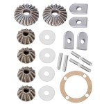 ARRCat Differential Diff Gear Upgrades Part for Arrma 1/7 Felony Limitless Infraction Fireteam Mojave 6S BLX 1/8 Typhon Notorious Kraton Outcast 6S BLX,Metal Differential Diff Gear Set