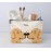 Sufamb Cute Makeup Bag,Love Gifts for Her,Gifts for Girlfriend Wife,I Love You Gifts for Her,Valentines Gifts,Cute Gifts for Women,Golden Retriever Gifts Small Cosmetic Makeup Bag for Purse