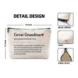 Sufamb Grandma Makeup Bag - Gift for Great Grandma, Mother\'s Day, Birthday - Small Cosmetic Bag for Purse Sufamb Grandma Makeup Bag - Gift for Great Grandma, Mother\'s Day, Birthday - Small Cosmetic Bag for Purse