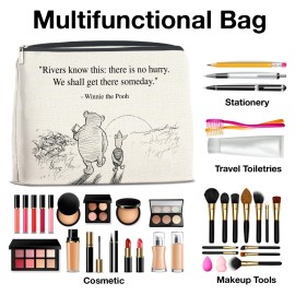 YeleY Winnie the Pooh Gifts for Women Girls, Classic Winnie the Pooh Makeup Bag for Girls Women Friends Sisters Daughter Pooh Bear Cosmetic Bag Pouch YeleY Winnie the Pooh Gifts for Women Girls, Classic Winnie the Pooh Makeup Bag for Girls Women Friends Sisters Daughter Pooh Bear Cosmetic Bag Pouch