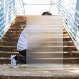 Invisibility Shield - 17x13, Sturdy Shield with Lenticular Sheet & Transparent Acrylic Handle bar for Prank, Science, Magic, Illusion, Hiding, Cover for Hunting, Games, Real Invisible Effect