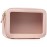 LOFOWN Clear Makeup Bag Small Cosmetic & Toiletry Bag Waterproof Travel Case Women\'s Pouch Organizer Makeup Bag for Car with Zipper (Pink, Small-1)