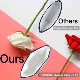 Initial A-Z Personalized Floral Makeup Bag, Monogrammed Birthday Gifts for Women Mom, Mothers Day Christmas Gift Ideas for Best Friend, Bride Bridesmaid, Her, Grandma, Small Travel Cosmetic Bag (C) Initial A-Z Personalized Floral Makeup Bag, Monogrammed Birthday Gifts for Women Mom, Mothers Day Christmas Gift Ideas for Best Friend, Bride Bridesmaid, Her, Grandma, Small Travel Cosmetic Bag (C)