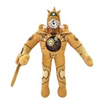Hzomiol Skibidi Toilet Plush, TV Cameraman Plush, Toilet Man Toy, Speaker Man Gift for Game Fans (titanclockman)