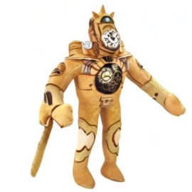 Hzomiol Skibidi Toilet Plush, TV Cameraman Plush, Toilet Man Toy, Speaker Man Gift for Game Fans (titanclockman)