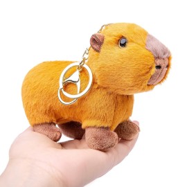 Double Bread Capybara Handbag Bag Accessories, Cute Capybara Pendant, Capybara Key Chain,Hanging Ornament Gifts