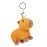 Double Bread Capybara Handbag Bag Accessories, Cute Capybara Pendant, Capybara Key Chain,Hanging Ornament Gifts