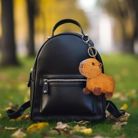 Double Bread Capybara Handbag Bag Accessories, Cute Capybara Pendant, Capybara Key Chain,Hanging Ornament Gifts