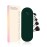 SONGLAM Makeup Brush Holder Case, Silicone Travel Makeup Brush Bag, Make Up Brush Holder Organizer, Travel Essentials for Women Friend Birthday Gifts - Green