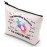 G2TUP Soccer Girl Makeup Bag Soccer Coach Gifts Soccer Ball Zipper Bag for Soccer Lovers Players (Soccer Makeup Bag)