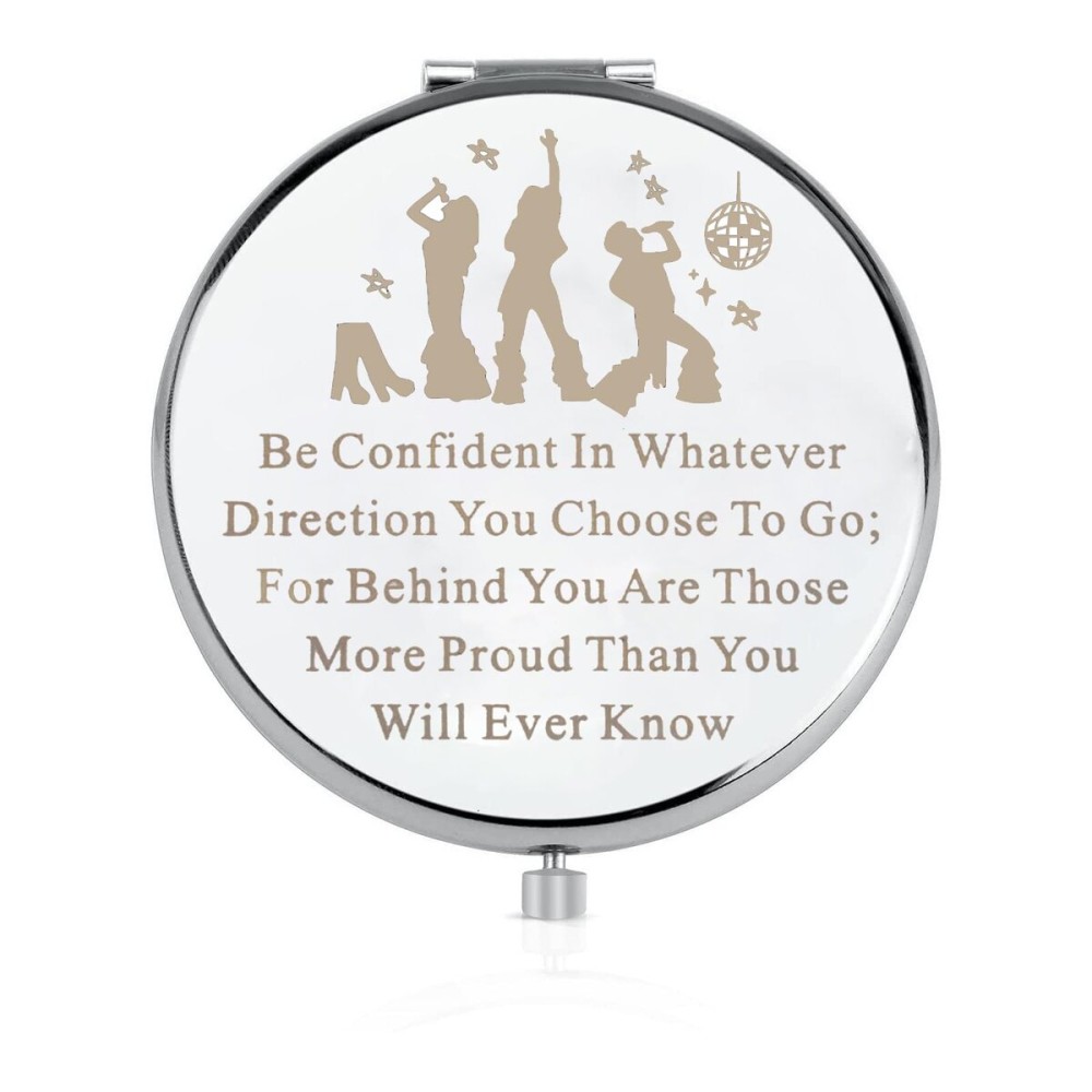 LQRI M Mia Musical Makeup Mirror Musical Gift Musical Lover Gift Drama Gift