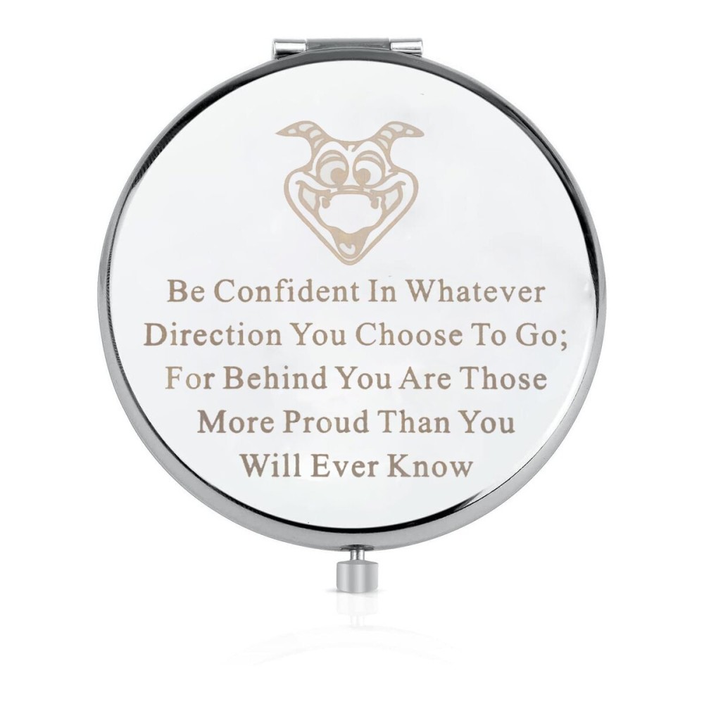 LQRI Cartoon Makeup Mirror Purple The Dragon Gift Lover Merchandise Purple The Dragon Fan Gift