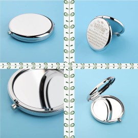 LQRI News Musical Gift Musical Makeup Mirror Musical Theater Gift Musical Lover Pocket Mirror