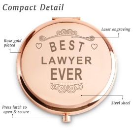 Daricano Lawer Gifts for Women, Appreciation Gifts for Lawer, Best Lawyer Ever Gifts, Unique Graduation Gifts from Students, Personalized Compact Mirror for Retirement