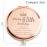Daricano 65th Birthday Gifts for Women, Best Female Presents for 65 Year Old, Personalized Engraved Compact Mirror Gift Ideas for Her Sister Wife Aunt Friends Nana Grandma Mom