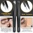 Boloye Tweezers Set, 4Pcs Eyebrow Tweezers and an Eyebrow Brush with an Metal Case, Professional Stainless Steel for Men & Women, Precision for Facial Hair, Splinter and Ingrown Hair Removal