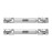 INJORA Stainless Steel Drive Shaft - D-Shaped Hole Driveshaft for FMS FCX18 LC80 Upgrade 1/18 RC Crawler