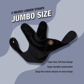 Red by Kiss Premium Bow Wow X Power Wave Durag, 360 Wave Compression Cap for Men & Women, Adjustable Hook-&-Loop Strap, Stylish & Durable, Ideal for Locs, Braids, Finger Waves (Jumbo Velvet - Black) Red by Kiss Premium Bow Wow X Power Wave Durag, 360 Wave Compression Cap for Men & Women, Adjustable Hook-&-Loop Strap, Stylish & Durable, Ideal for Locs, Braids, Finger Waves (Jumbo Velvet - Black)