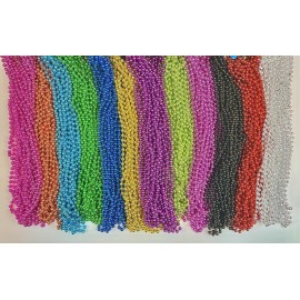 GiftExpress 288 pack Mardi Gras Beads Bulk, Mardi Gras Beads Necklaces Assortment, Throw Beads in Bulk, Gasparilla beads