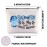 JNIAP Emotion Movie Makeup Bag Cartoon Movie Gifts Cartoon Lover Gifts Emotions Feeling Emotional Zipper Pouch(Sadnes spirit)