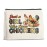 YeleY Funny Chicken Gifts for Chicken Lovers, Chicken Themed Makeup Bag Gift for Teens Girls Women Friends, Chicken Lady Gift Cosmetic Bag, Just a Girl Who Loves Chickens