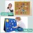large Felt Flannel Board 22.8*19.7 In,Felt Story learning Board for Toddlers,Classroom,Preschool,Kiddie Corner, Interactive,Foldable,Stand,For Walls Felt Baord,Double-Sided Use,Gifts for Kids