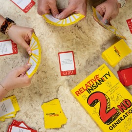 Relative Insanity by Jeff Foxworthy - Multi-Player Card Games for Family Night, Ages 14+