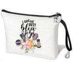 LANJU Hairdresser Gifts Hair Stylist Gifts hairstylist Makeup Bag Hair Dresser Gifts for Women hairdresser Cosmetic Bag Gifts for Hair Stylist Female (white Hairdresser Gifts)