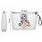 LANJU Hairdresser Gifts Hair Stylist Gifts hairstylist Makeup Bag Hair Dresser Gifts for Women hairdresser Cosmetic Bag Gifts for Hair Stylist Female (white Hairdresser Gifts)