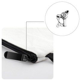 LANJU Hairdresser Gifts Hair Stylist Gifts hairstylist Makeup Bag Hair Dresser Gifts for Women hairdresser Cosmetic Bag Gifts for Hair Stylist Female (white Hairdresser Gifts)