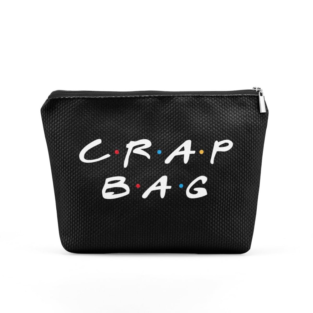 Friend Gifts Makeup Bag Best Friend Birthday Gifts Cosmetic Travel Bag Zipper Pouch Friends Themed Gifts Skincare Bag Christmas Friendship Gifts Beauty Bag for Women Friends Female Girlfriend Wife