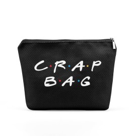 Friend Gifts Makeup Bag Best Friend Birthday Gifts Cosmetic Travel Bag Zipper Pouch Friends Themed Gifts Skincare Bag Christmas Friendship Gifts Beauty Bag for Women Friends Female Girlfriend Wife