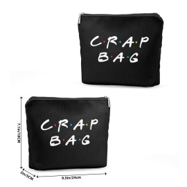 Friend Gifts Makeup Bag Best Friend Birthday Gifts Cosmetic Travel Bag Zipper Pouch Friends Themed Gifts Skincare Bag Christmas Friendship Gifts Beauty Bag for Women Friends Female Girlfriend Wife