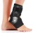 Dr.Welland Ankle Brace with Side Stabilizers -Adjustable Ankle Support for Sprains, Sports Injuries, Plantar Fasciitis, Injury Recovery, Best Ankle Support for Running, Basketball, Volleyball (Large)