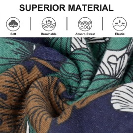 Awumbuk Wide Headbands for Women Knotted No Slip Head Bands Soft Turban Headband Hair Accessories Boho African Solid Color Head Wraps for Women Yoga Workout Pack of 6 Awumbuk Wide Headbands for Women Knotted No Slip Head Bands Soft Turban Headband Hair Accessories Boho African Solid Color Head Wraps for Women Yoga Workout Pack of 6