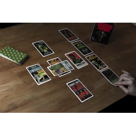 The Unemployed Philosophers Guild Todd Alcott\'s Horror Tarot - Deck with Illustrations Inspired by Macabre Literature and Spooky Pop Culture - Boxed Set with 78 Cards