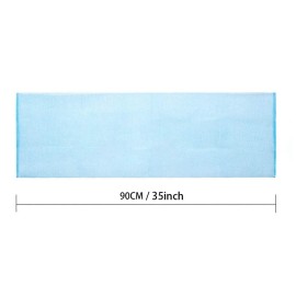 ARCH&M Exfoliating Washcloth Body Scrubber Back Scrubber for Shower Japanese Beauty Washcloth Bath Wash Cloth Korean Exfoliation Luffah Towel Net Sponge Loofah Body Scrub 3 Pack (Orange x 3)