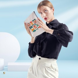 XYANFA Hockey Mom Makeup Bag Hockey Lover Gift Ice Hockey Lover Gift Hockey Cosmetic Bag Hockey Mom Gift (HOCKEY ERA)