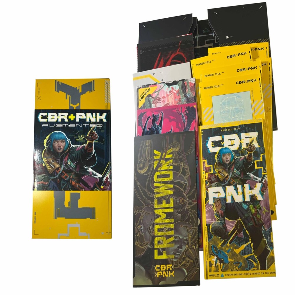 Mythworks CBR+PNK: Augmented Edition Minimalist Pamphlet TTRPG Forged in The Dark