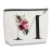 KDXPBZ Initial Makeup Bag - Personalized Gifts for Women, Bridesmaid & Birthday Gifts, Bride & Best Friend Cosmetic Bag (Letter M)